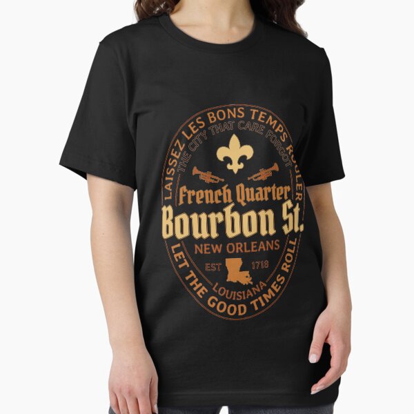 Item preview, French Quarter Bourbon Street New Orleans Laissez Les Bons Temps Rouler Souvenir Gift designed and sold by miworldapparel.