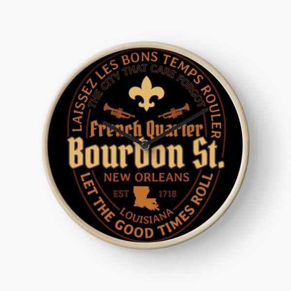 Item preview, French Quarter Bourbon Street New Orleans Laissez Les Bons Temps Rouler Souvenir Gift designed and sold by miworldapparel.