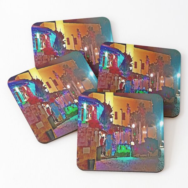 Item preview, Night life in Blue & Orange shades by Iritof designed and sold by iritof.