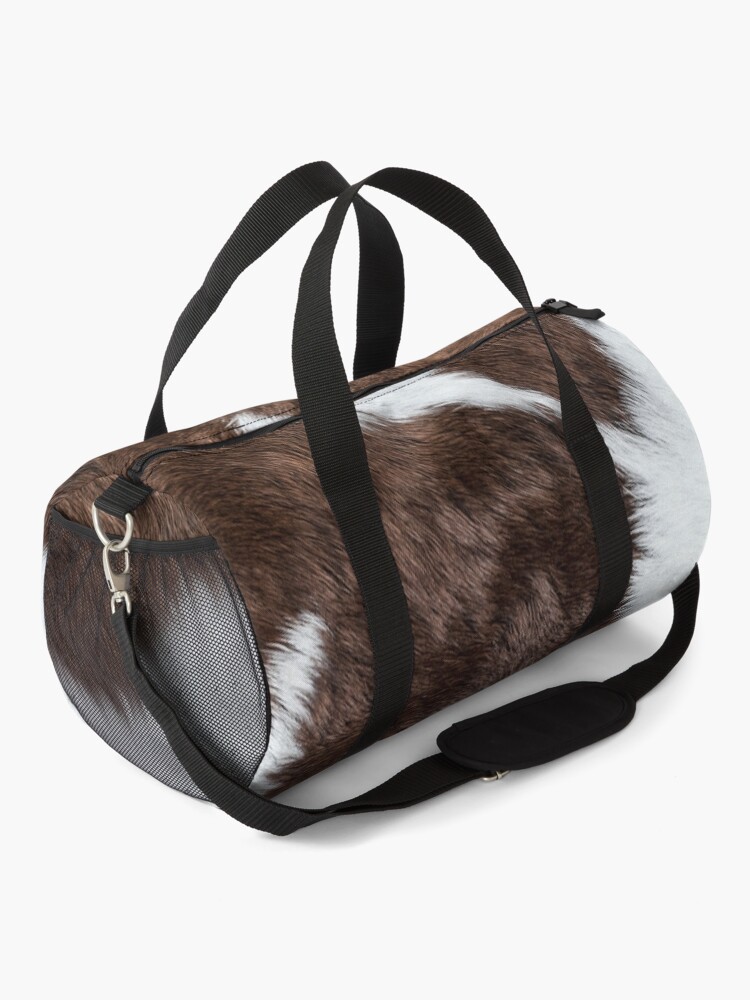 Alternate view of Cowhide Patch Duffle Bag