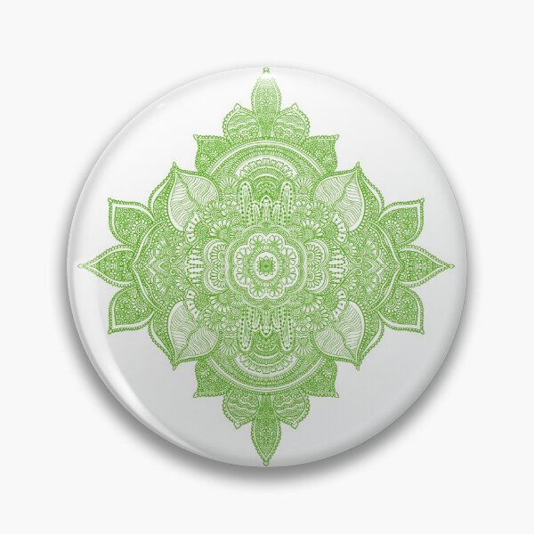 Item preview, GREEN MANDALA PRINT designed and sold by maryumfahim.