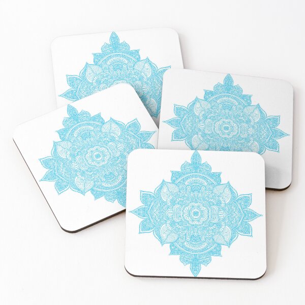 Item preview, BLUE MANDALA PRINT designed and sold by maryumfahim.