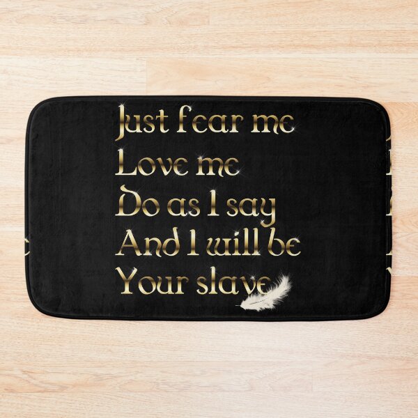 Item preview, Just Fear Me (black BG) designed and sold by Falln.