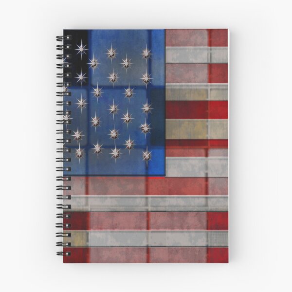 Item preview, American Flag Vintage Quilt designed and sold by bloomingvine.