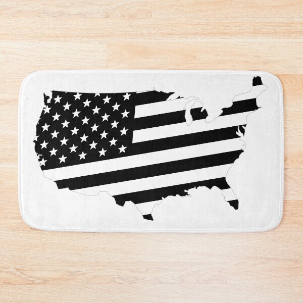 Item preview, Black USA Map Flag designed and sold by mattpanta.