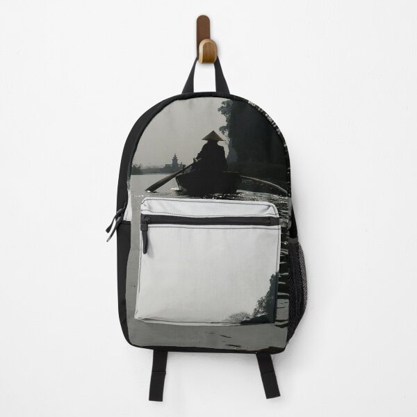 Item preview, Silhouette Rowing Boats River Mountains, Tam Coc, Vietnam designed and sold by worldways.