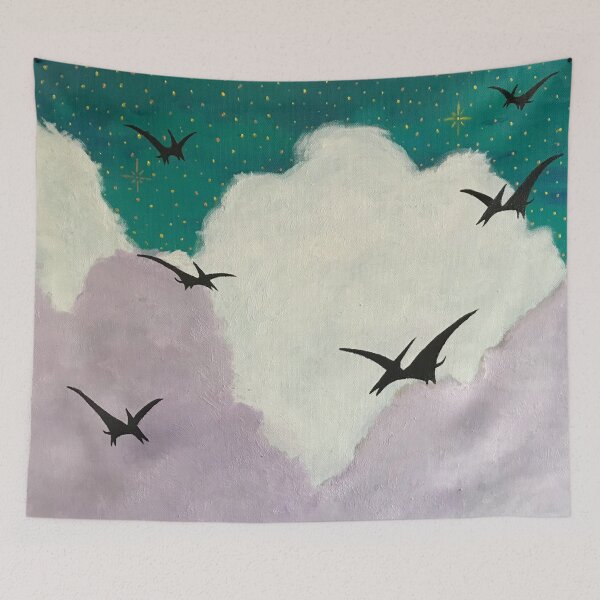 Item preview, Twilight Pterodactyls designed and sold by DaisleDeadPetal.