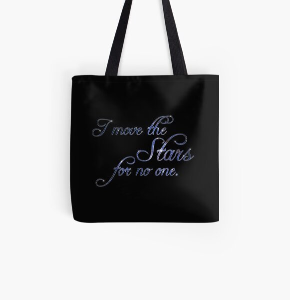 Move The Stars All Over Print Tote Bag