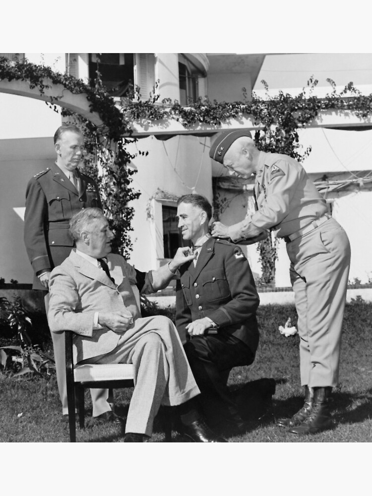 Disover FDR Presenting Medal Of Honor To William Wilbur Canvas