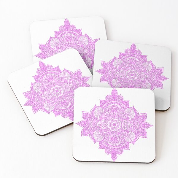 Item preview, PINK MANDALA PRINT designed and sold by maryumfahim.