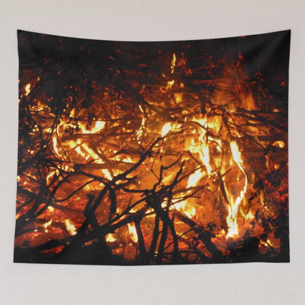 Item preview, Fire Burning Bonfire Campfire Night designed and sold by worldways.