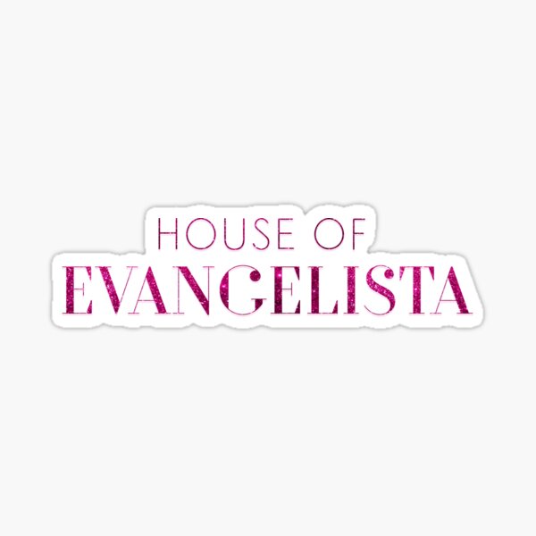 house of evangelista Sticker