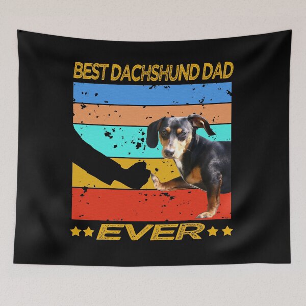 Item preview, Mejor Dachshund Dad Ever vintage designed and sold by osamamohamad.