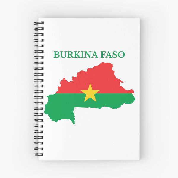 Item preview, Burkina Faso Map Flag designed and sold by marosharaf.