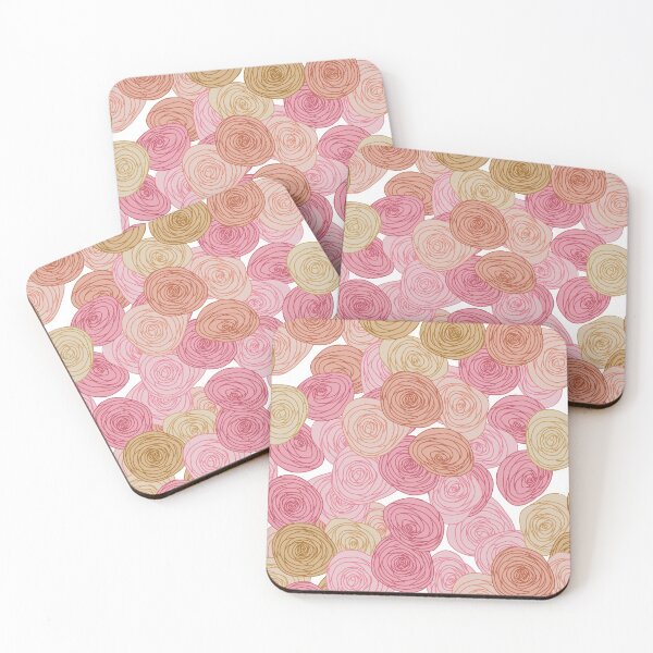 Item preview, Pink Roses pattern designed and sold by WildeandCo.