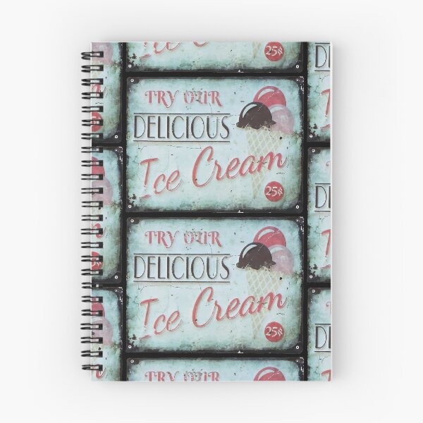 Item preview, Ice cream cone vintage retro sign designed and sold by TheSimpleMan.