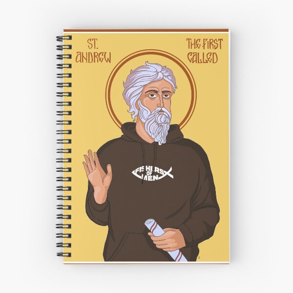 Item preview, St. Andrew in fishers gear icon designed and sold by isaaciniguez.
