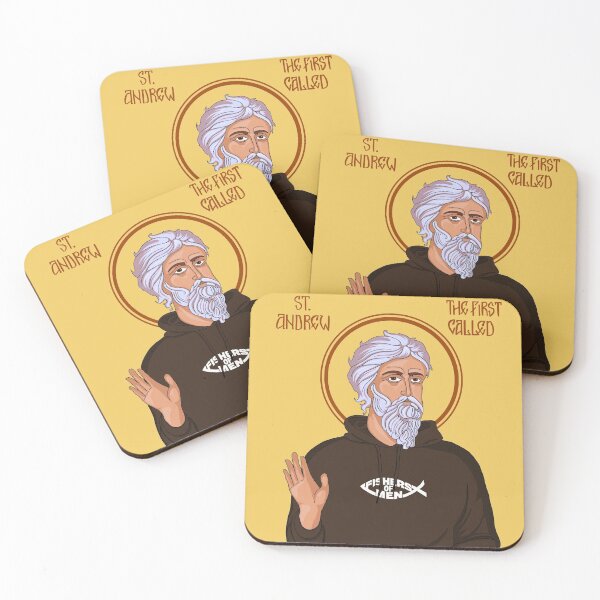 Item preview, St. Andrew in fishers gear icon designed and sold by isaaciniguez.