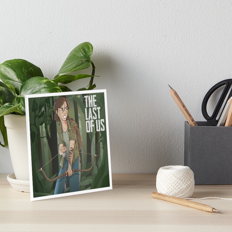 The Last of Us Parte II - Ellie Forrest Art Board Print