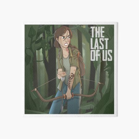The Last of Us Parte II - Ellie Forrest Art Board Print