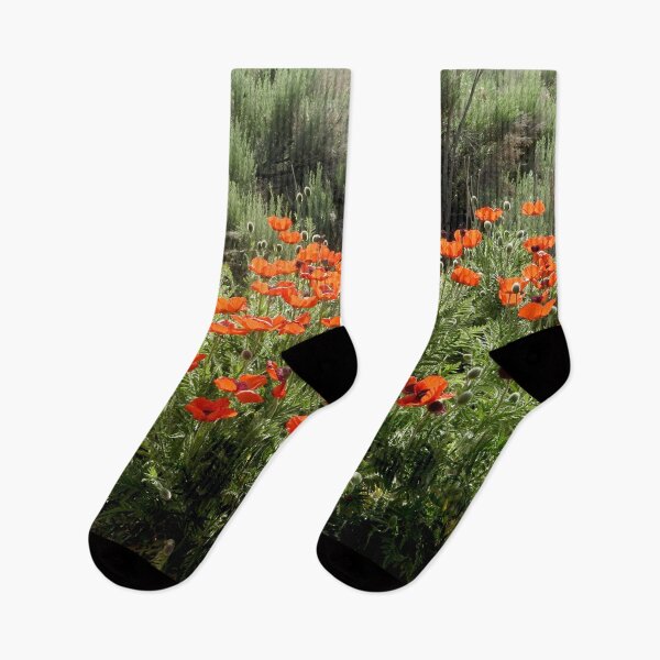 Item preview, poppy fields poppy garden designed and sold by Stephanie  Skeem.