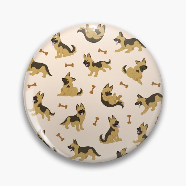 Item preview, Adorable German Shepherd Cute Puppy Dog - Pattern designed and sold by BrianSmith84.
