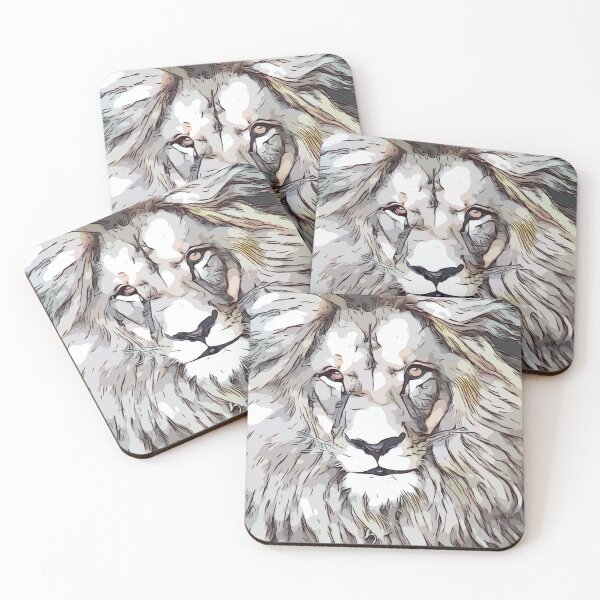 Item preview, Fierce lion designed and sold by lovesuperkarma.
