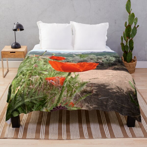 Item preview, bright red poppy designed and sold by Stephanie Skeem.
