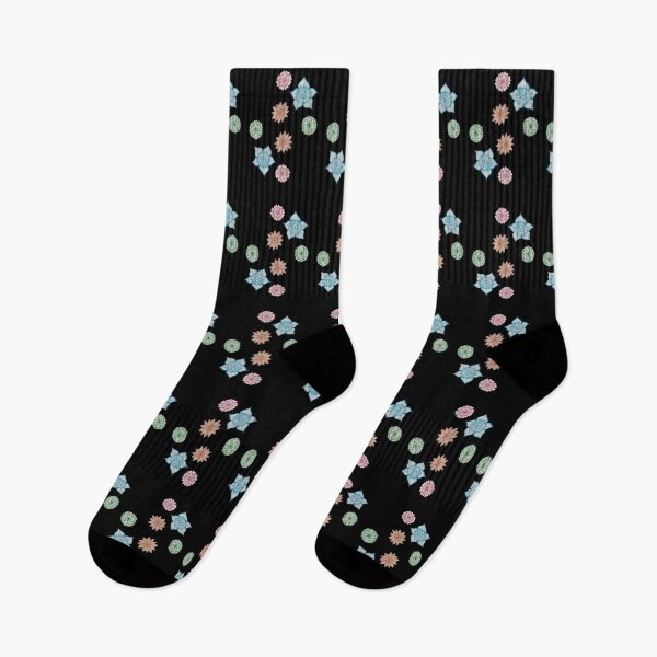Item preview, colorful flower pattern designed and sold by -Lily-Anne-.