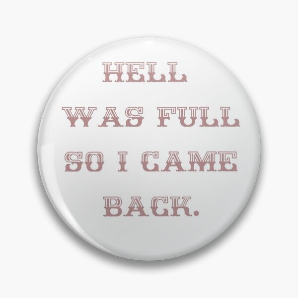 Item preview, Back from hell designed and sold by Monkey204.