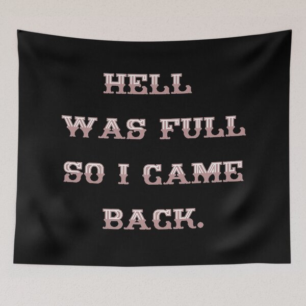 Item preview, Back from hell designed and sold by Monkey204.