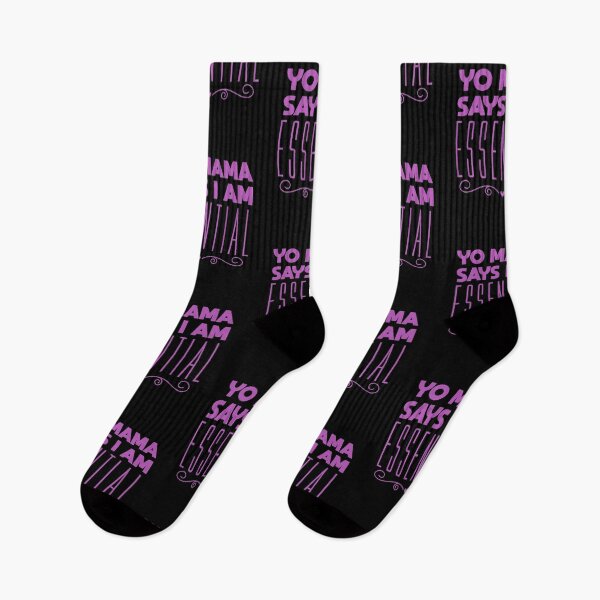 Item preview, Yo Mama Says I Am Essential, Funny Gift For Mothers Day;  designed and sold by ahmedelatitt.