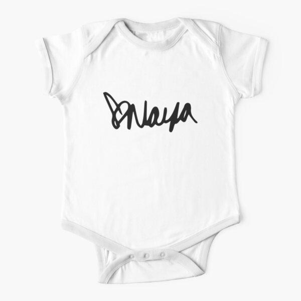 Naya Rivera Autograph Short Sleeve Baby One-Piece