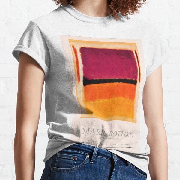 Mark Rothko Ausstellungsplakat 1979 Classic T-Shirt