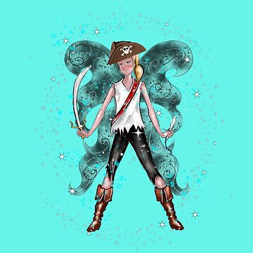 Artwork thumbnail, Pirate Peter The Pirate Fairy™ by TeelieTurner