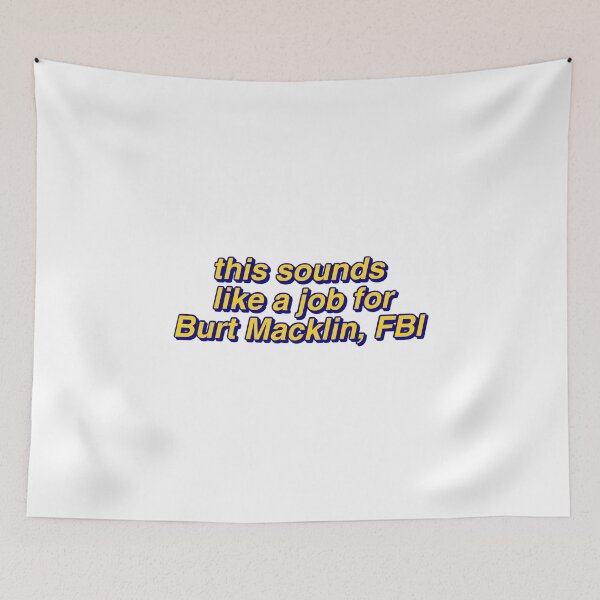 Item preview, burt macklin designed and sold by reaganreese.