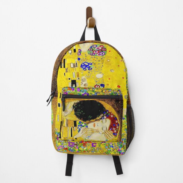 The Kiss by Gustav Klimt | Liebespaar - The Lovers Backpack