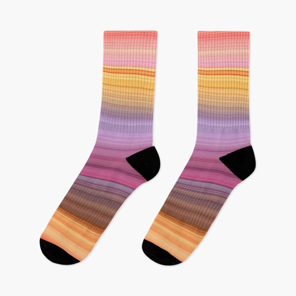 Item preview, Hibiscus - Floral colors striped pattern designed and sold by WesternExposure.