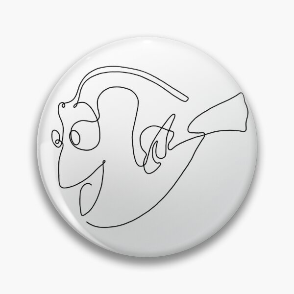 Item preview, Dory Continuous Line designed and sold by littledinosaurs.
