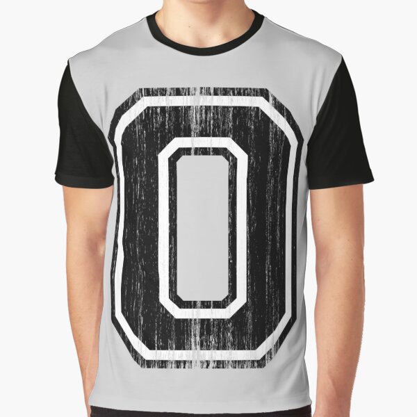 Big Varsity Letter 0 Graphic T-Shirt