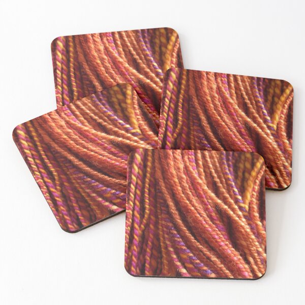 Item preview, Purple Golden Yellow Handspun Yarn designed and sold by joyloveyarn.