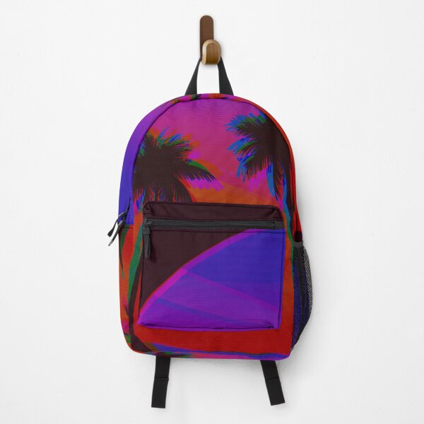 Item preview, Vaporwave - Miami Beach Palms designed and sold by Dator-Abstracts.