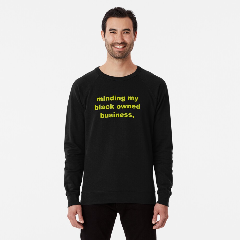 Minding My Black Owned Business Gift Idea Lightweight