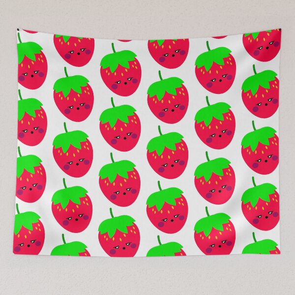Item preview, cute strawberry designed and sold by Thevulcano.