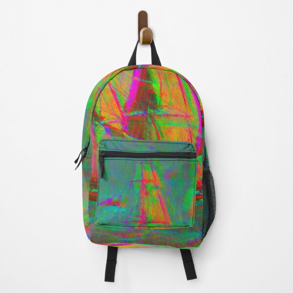 Item preview, Carrack Flagship - Vaporwave Pop Art Painting designed and sold by Dator-Abstracts.