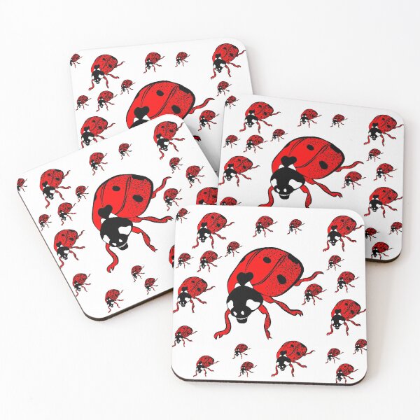 Item preview, Attack of Ladybugs designed and sold by Piotr Dulski.