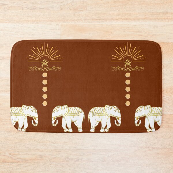 Item preview, White elephant-an Indian design designed and sold by Bhavna111.