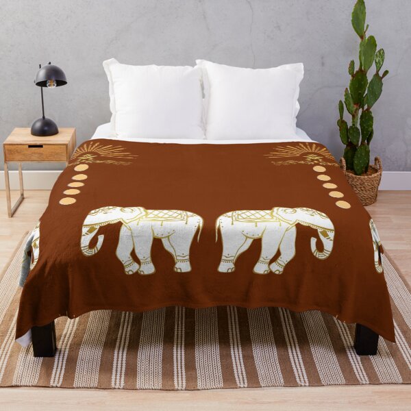 Item preview, White elephant-an Indian design designed and sold by Bhavna111.