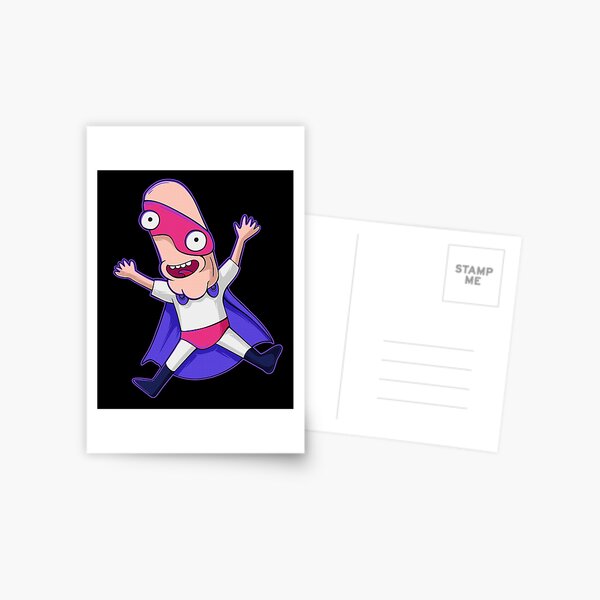 Noob - Noob Rick and Morty Postcard