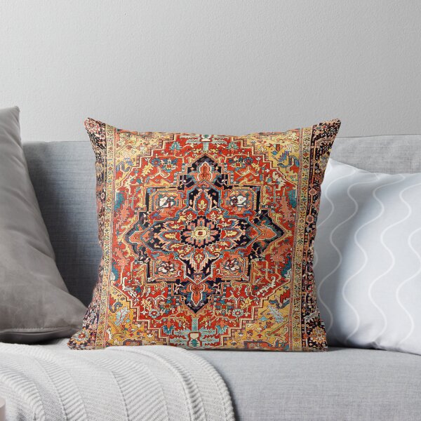 Item preview, Heriz Persian Carpet Print designed and sold by Vicky Brago-Mitchell®.